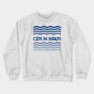 Cote de Beaute, France Crewneck Sweatshirt